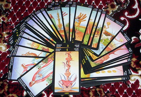 Bosch tarot kártya ábrázolása